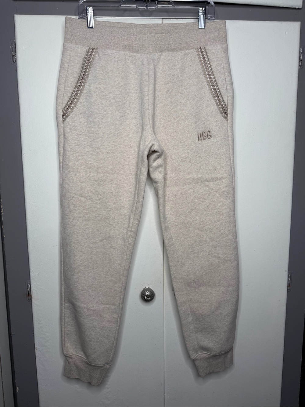 UGG Tasman Jogger Size L Caribou Heather